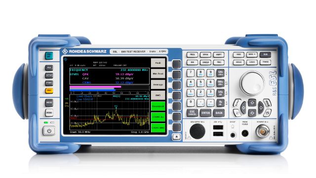 R&S羅德與施瓦茨 ESL6 EMI電磁干擾測量接收機(jī)，頻率 9 kHz to 6 GHz