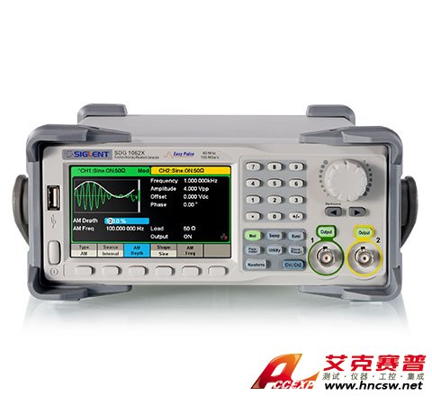 鼎陽SIGLENT SDG1022X函數/任意波形/信號發生器