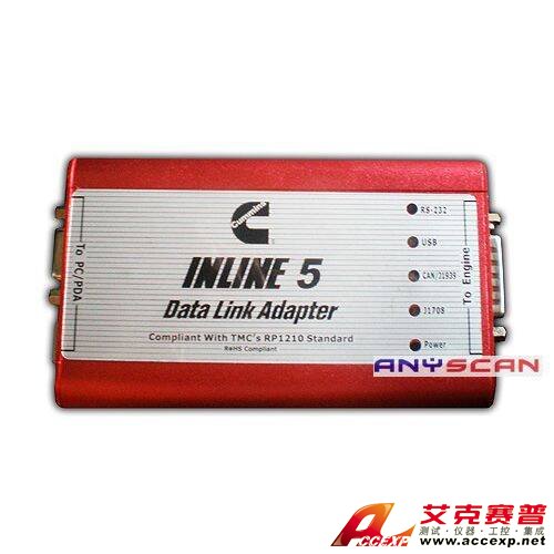 康明斯原廠診斷儀Cummins INLINE 5-康明斯原廠診斷儀Cummins INLINE 5是一款重要的汽車診斷工具，本公司供應康明斯原廠診斷儀Cummins INLINE 5及其他原廠診斷儀，如需康明斯原廠診斷儀Cummins INLINE 5報價，請聯系客服。